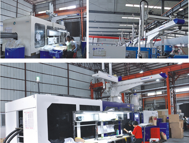 注塑機上搭配的機械手